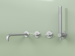 Conjunto de 2 misturadores de banho hidro-progressivos (19 69, AS)