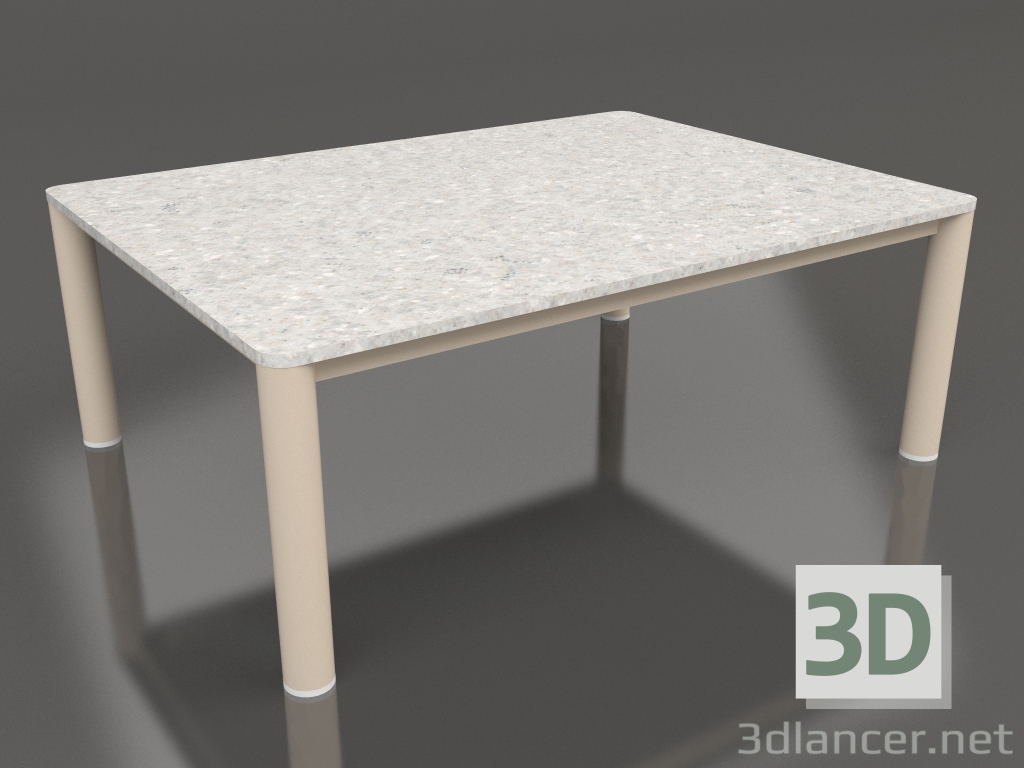 3d модель Стол журнальный 70×94 (Sand, DEKTON Sirocco) – превью