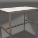 3D modeli Yemek masası 150 (DEKTON Zenith, Bronz) - önizleme