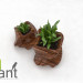 Modelo 3d Planta com vaso - preview