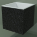 3D modeli Duvara monte lavabo (02R123301, Nero Assoluto M03, L 48, P 48, H 48 cm) - önizleme