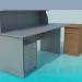 3D Modell Empfangsbüro - Vorschau