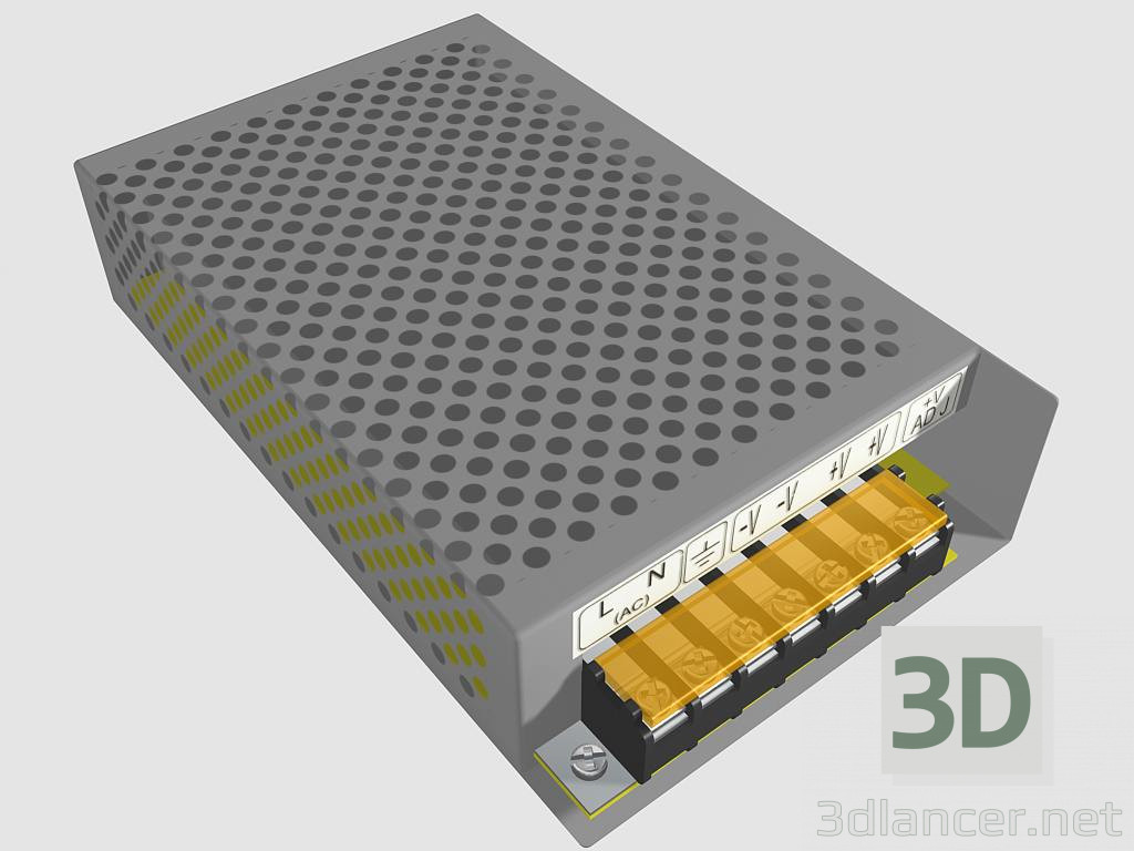 Stromversorgung 3D-Modell kaufen - Rendern