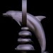 modello 3D di delfino comprare - rendering