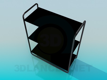 3d model Stand for magazines or flowers - preview