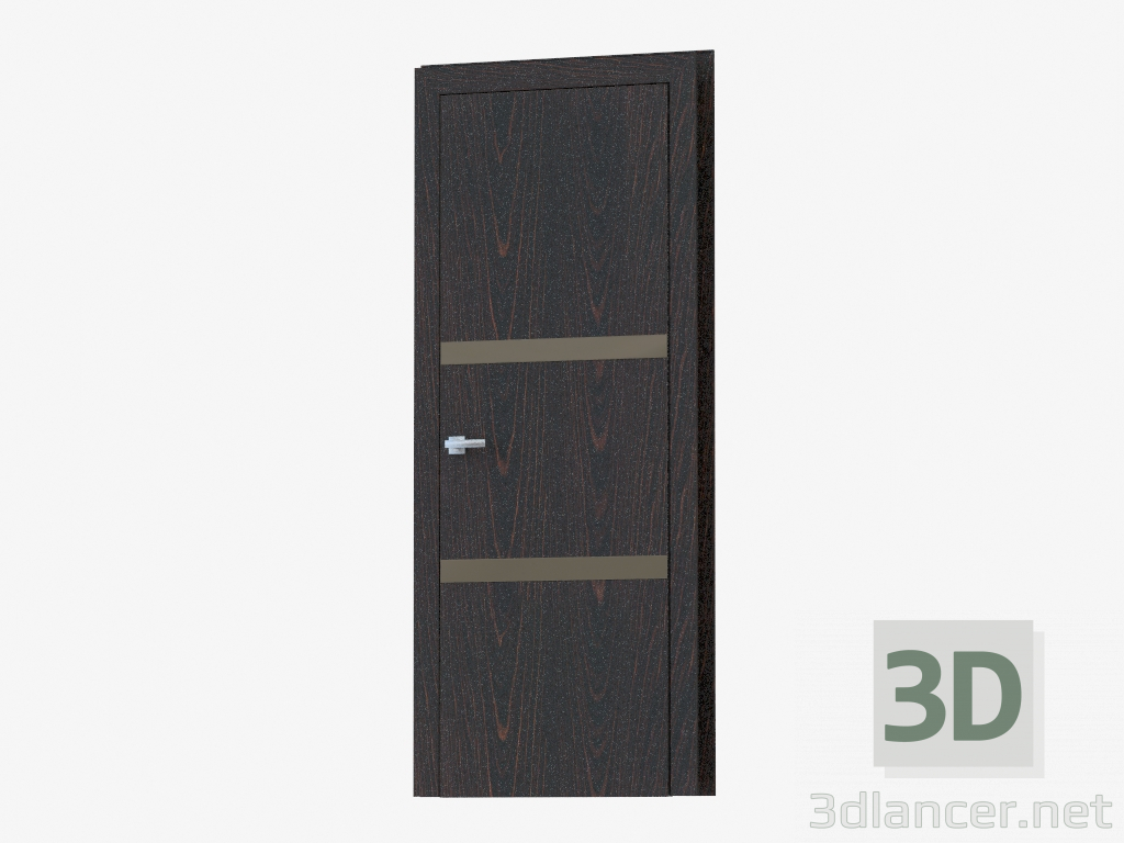 modello 3D Porta interroom (20.30 argento bronza) - anteprima