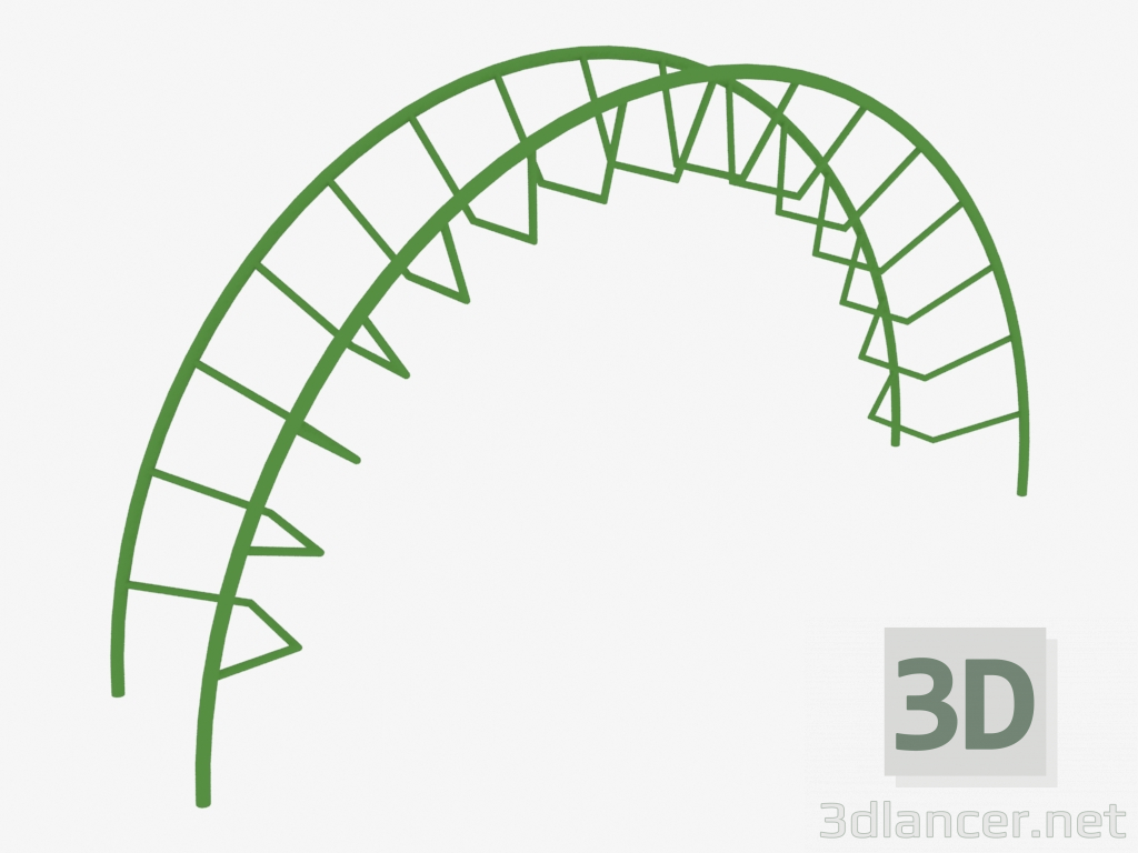 modello 3D Elemento di miglioramento (7925) - anteprima