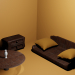 habitación 3D modelo Compro - render