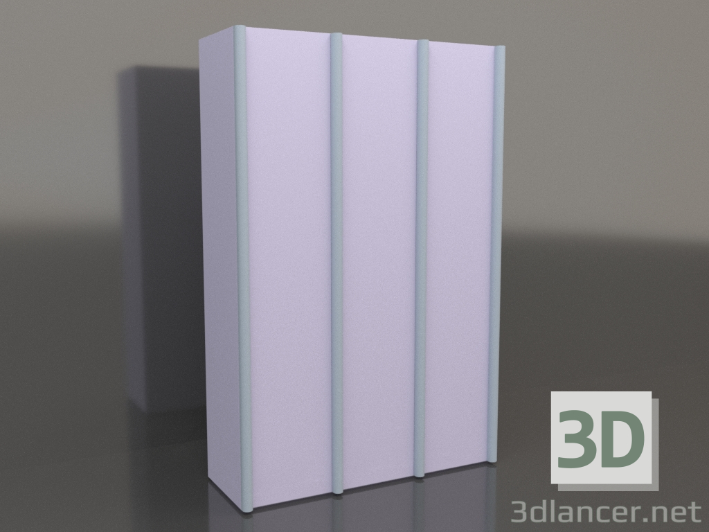 3D modeli Gardırop MW 05 boya (1863x667x2818, seçenek 2) - önizleme