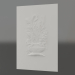 modèle 3D Bas-relief Crocus - preview