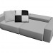 3D Modell Sofa AN248 - Vorschau