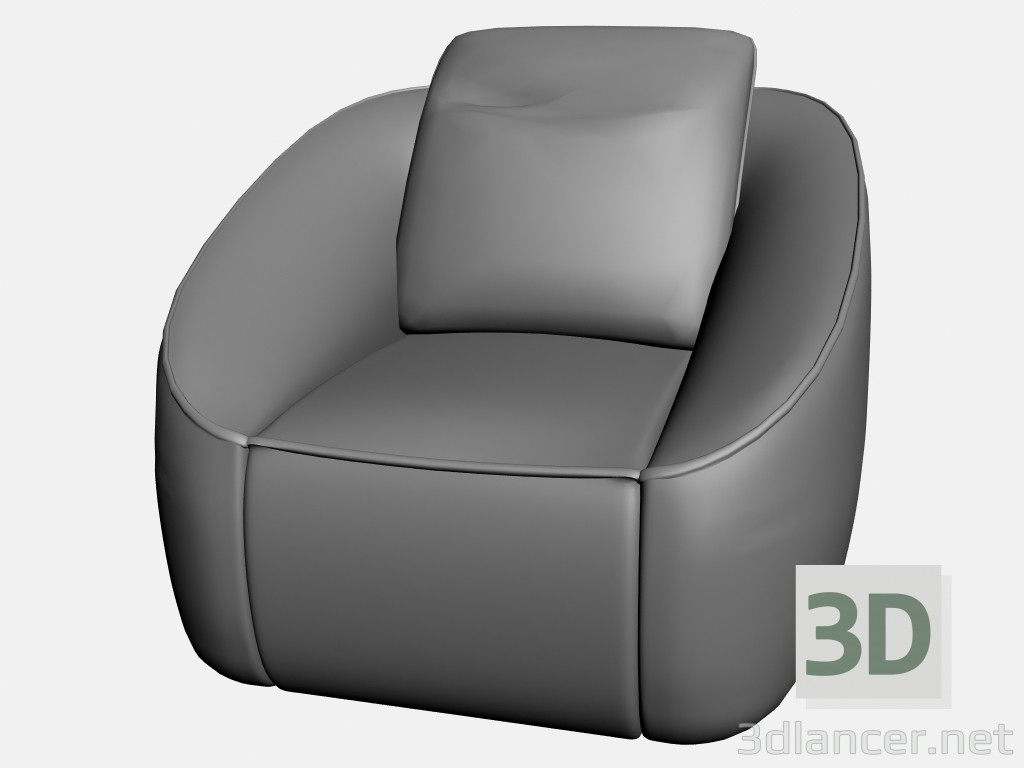 3d модель Кресло Rim – превью