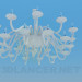3d model Big chandelier with a large number of candles - preview