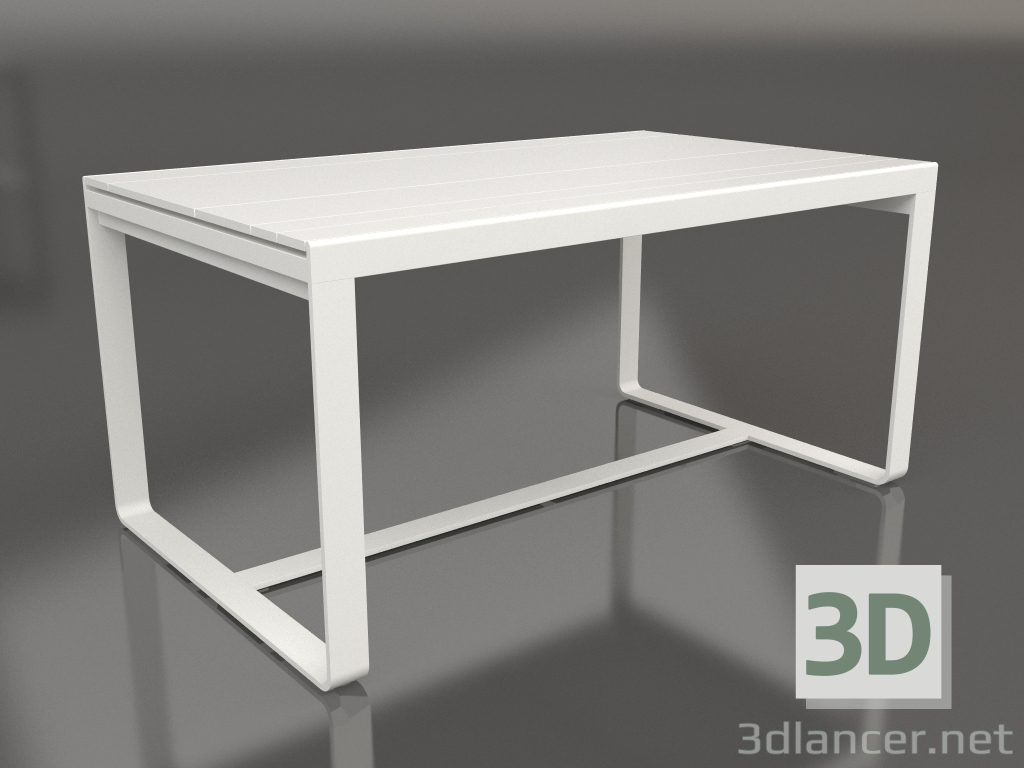 modèle 3D Table à manger 150 (DEKTON Zenith, Gris agate) - preview
