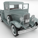 Retro-Pickup 3D-Modell kaufen - Rendern