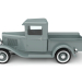 Retro-Pickup 3D-Modell kaufen - Rendern