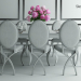 Conjunto de muebles EURO-HOME, mesa grande 6139 + silla beige 7354 3D modelo Compro - render