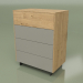 3d model Chest of drawers CN 300 (Loft, Gray) - preview
