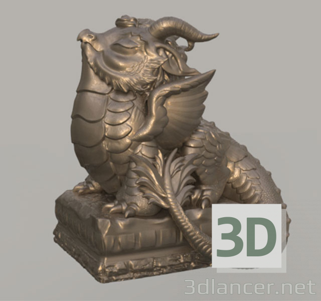 modèle 3D de dragon acheter - rendu