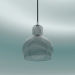 modèle 3D Lampe à suspension Mega Bulb (SR2, Ø18cm, 23cm, verre argenté avec cordon noir) - preview