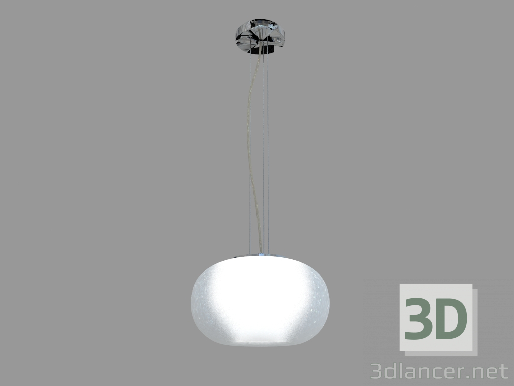 modello 3D Lampadario pendente Meringe (801040) - anteprima