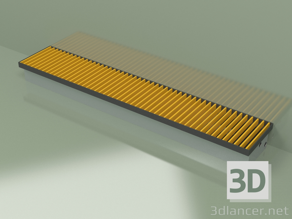 3 डी मॉडल डक्ट कॉन्वेक्टर - एक्विलो एफ 1 पी (180x1000x90, आरएएल 1004) - पूर्वावलोकन