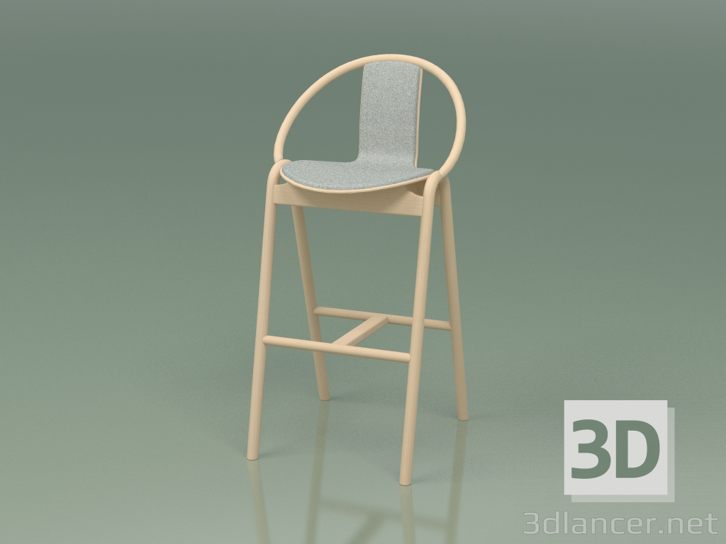 Modelo 3d Cadeira de bar novamente (314-006) - preview