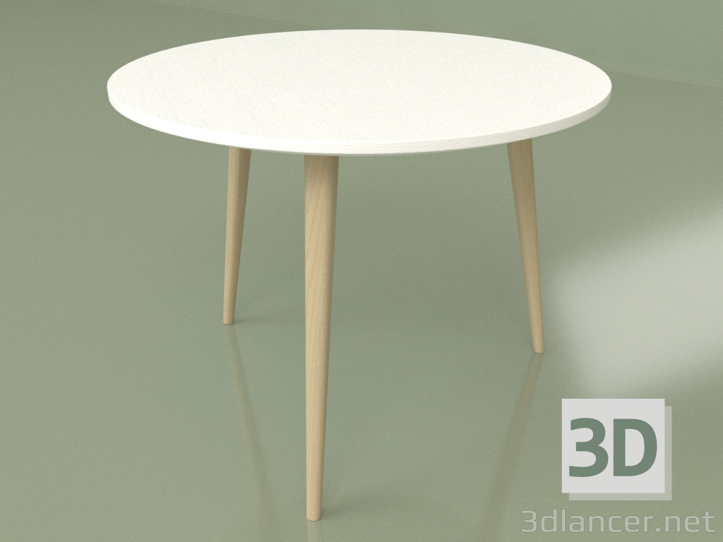modello 3D Tavolino Polo (gambe ad albero) - anteprima