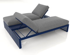 Double bed for relaxation (Night blue)