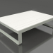 3D Modell Couchtisch 120 (Weißes Polyethylen, Zementgrau) - Vorschau