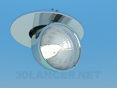 3d модель Точечный светильник – превью