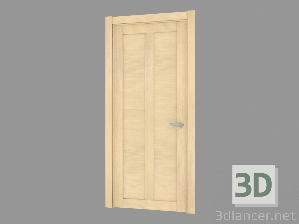 modèle 3D Porte interroom 5 - preview