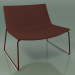 3D Modell Stuhl für die Ruhe 2010 (auf einem Schlitten, V34) - Vorschau