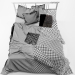 3 डी बेड IKEA "रिकेन" बोहो मॉडल खरीद - रेंडर