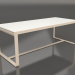 3D modeli Yemek masası 210 (Beyaz polietilen, Kum) - önizleme