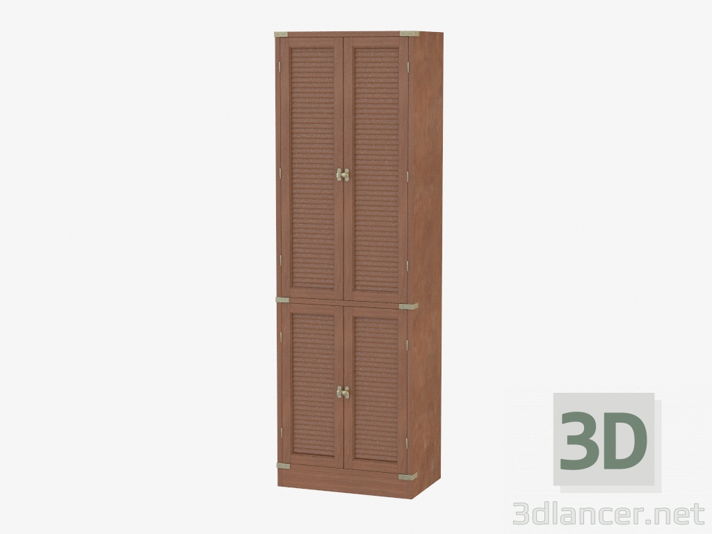 modèle 3D armoire haute - preview