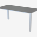 3d model mesa de comedor mesa de edad (1800h900) - vista previa