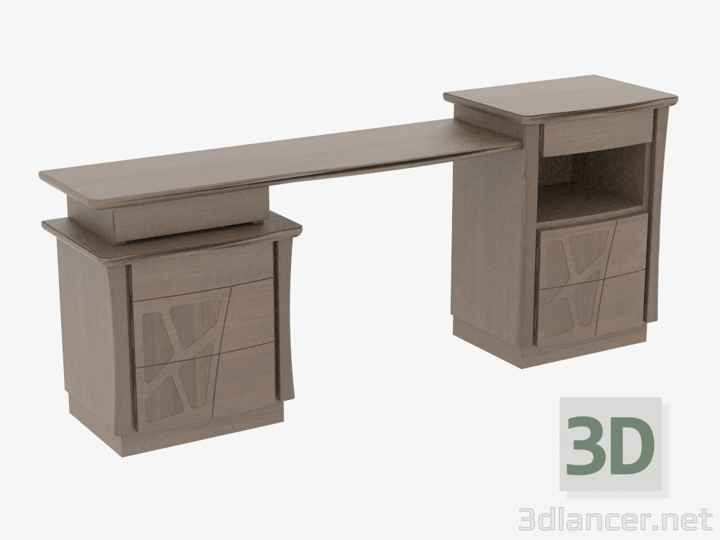 modèle 3D Table de toilette TOMONZD - preview