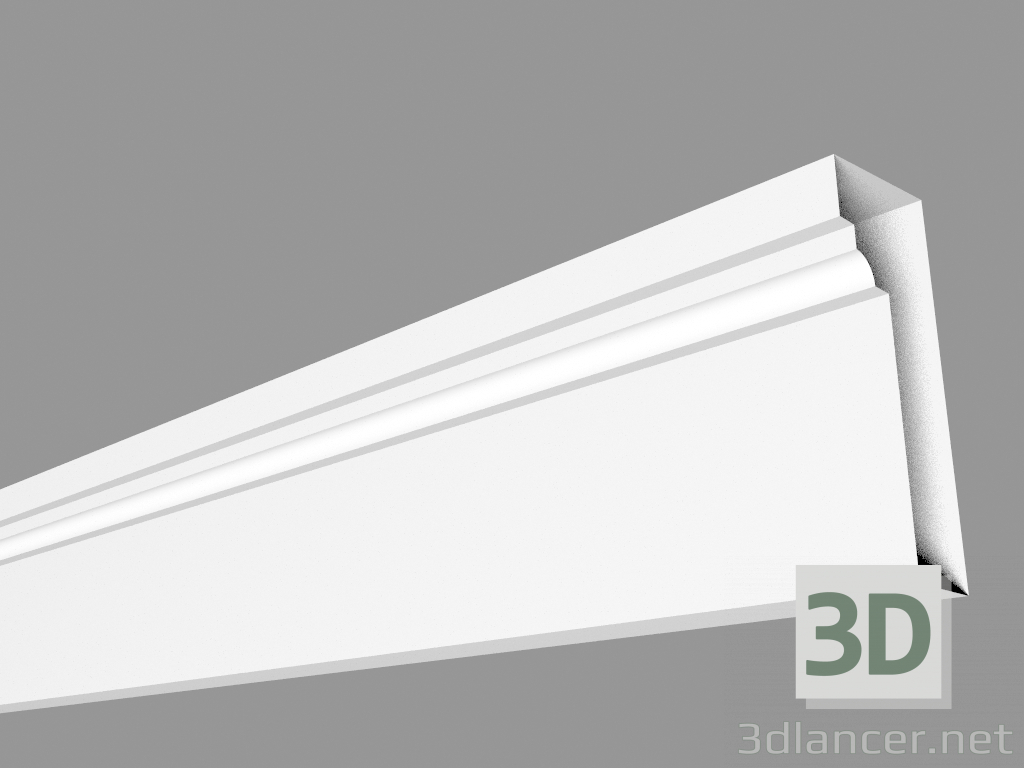 3D Modell Traufe vorne (FK28N) - Vorschau