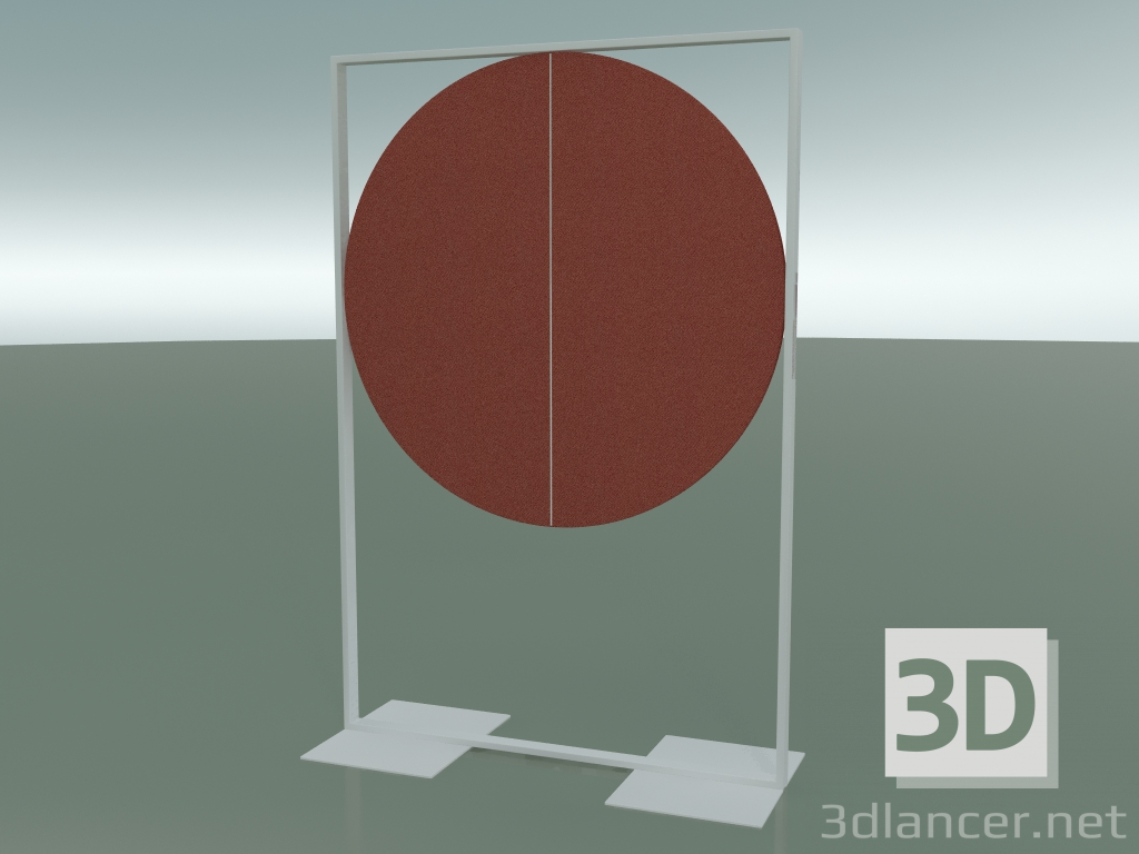 3d model Freestanding small round panel 5104 + 5108 (V12) - preview