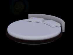 Кругла ліжко