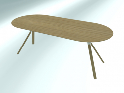 TENEDOR ovalado de mesa (P128 200X90)