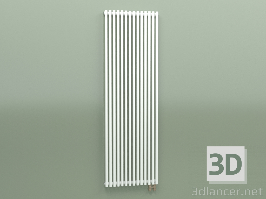 3 डी मॉडल रेडिएटर हार्मनी ए२५ १ (१८१८x५६०, सफेद) - पूर्वावलोकन