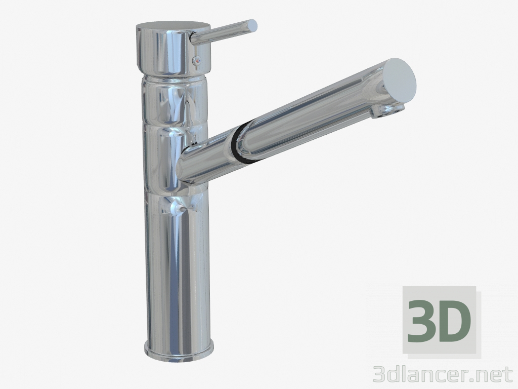 modèle 3D robinet de cuisine Aster (BCA-071M 16393) - preview