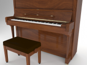 Piano Steinway And Sons V-125 3D model