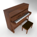 3 डी पियानो स्टीनवे एंड संस V-125 3D मॉडल मॉडल खरीद - रेंडर