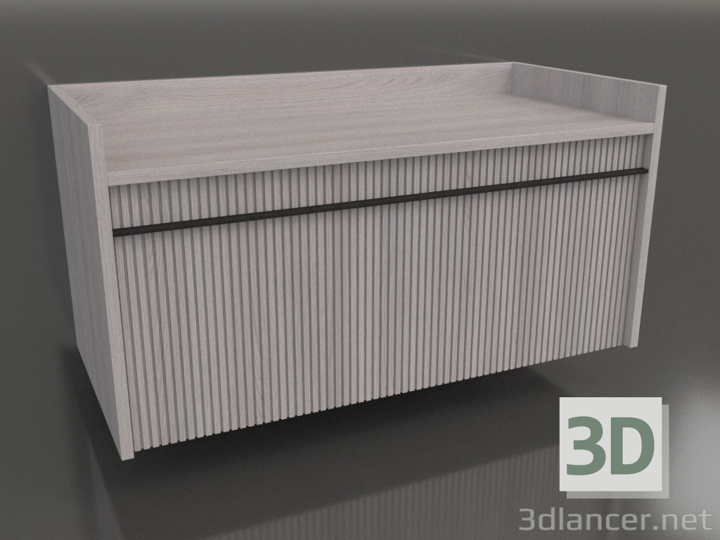3d model Mueble de pared TM 11 (1065x500x540, madera clara) - vista previa