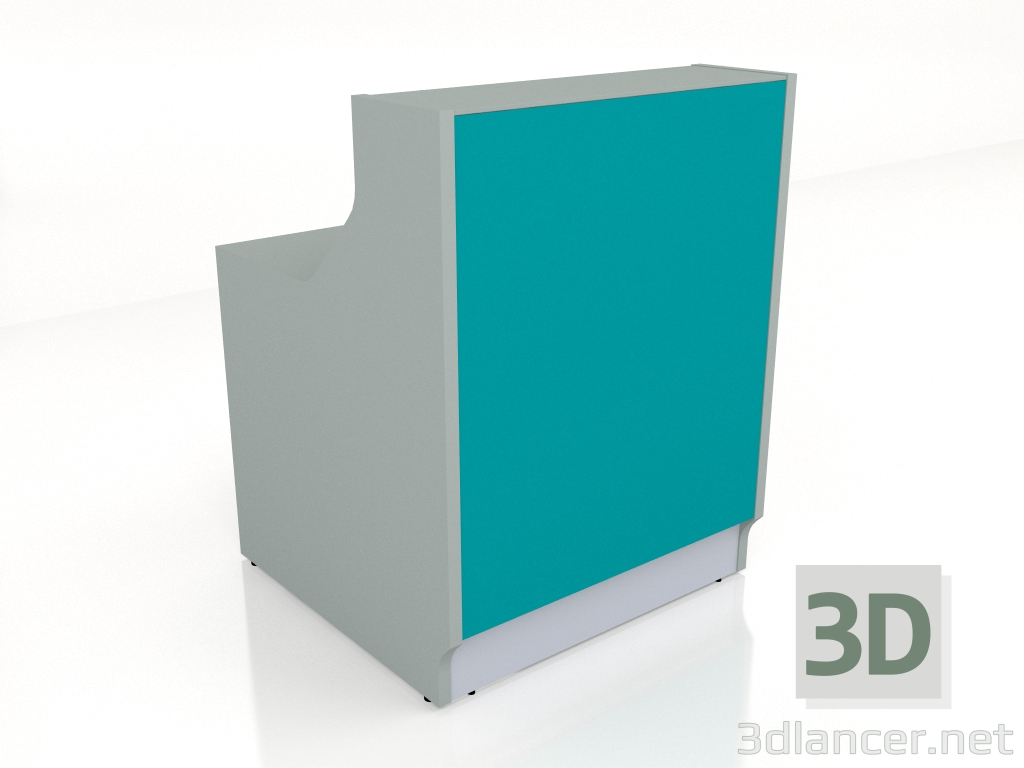 modello 3D Reception Linea LIN08 (856x824) - anteprima