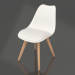 3 डी मॉडल कुर्सी Ulric (सफेद) - पूर्वावलोकन
