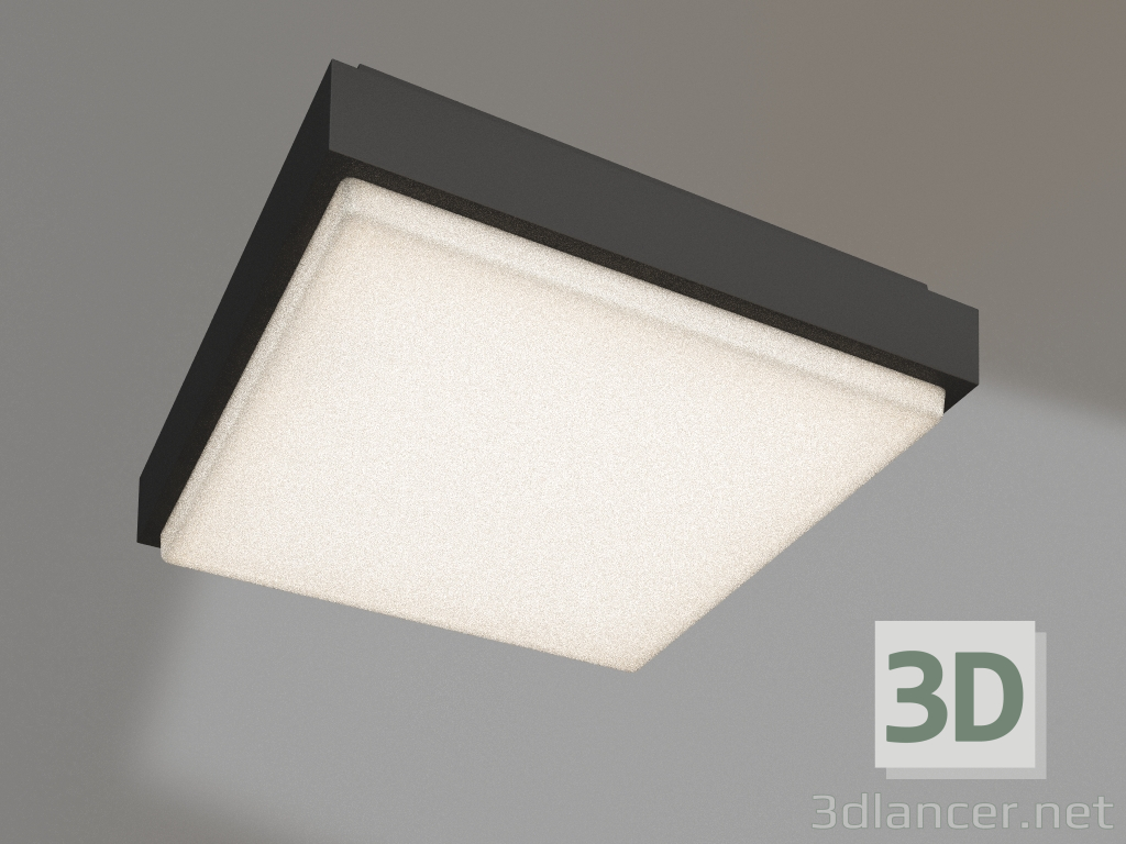3d model Lamp LGD-AREA-S175x175-10W Day4000 (GR, 110 deg, 230V) - preview